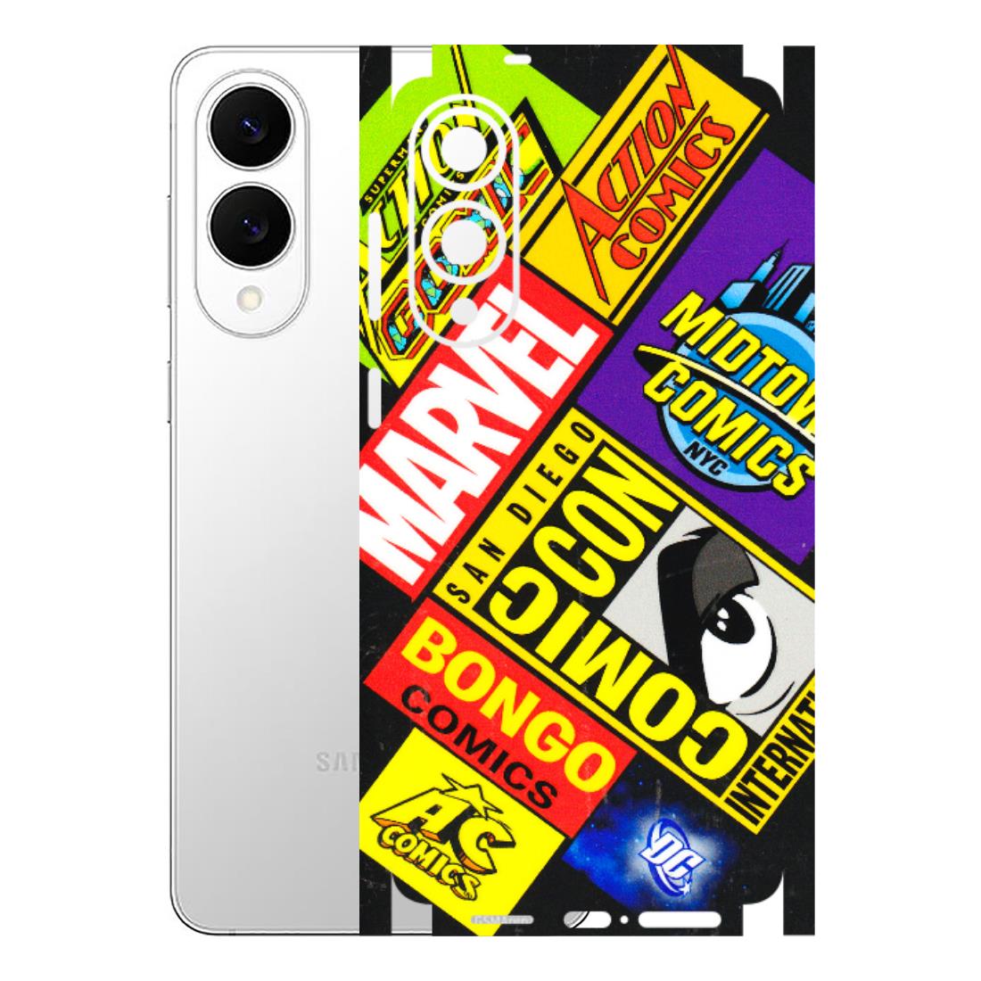 Samsung A/S Series Phone Skins (All Models) - Bongo Comic Con - 3D Embossed Finish (L-325) Samsung Galaxy S25 Edge