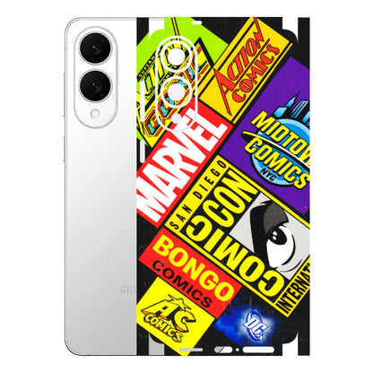Samsung A/S Series Phone Skins (All Models) - Bongo Comic Con - 3D Embossed Finish (L-325) Samsung Galaxy S25 Edge