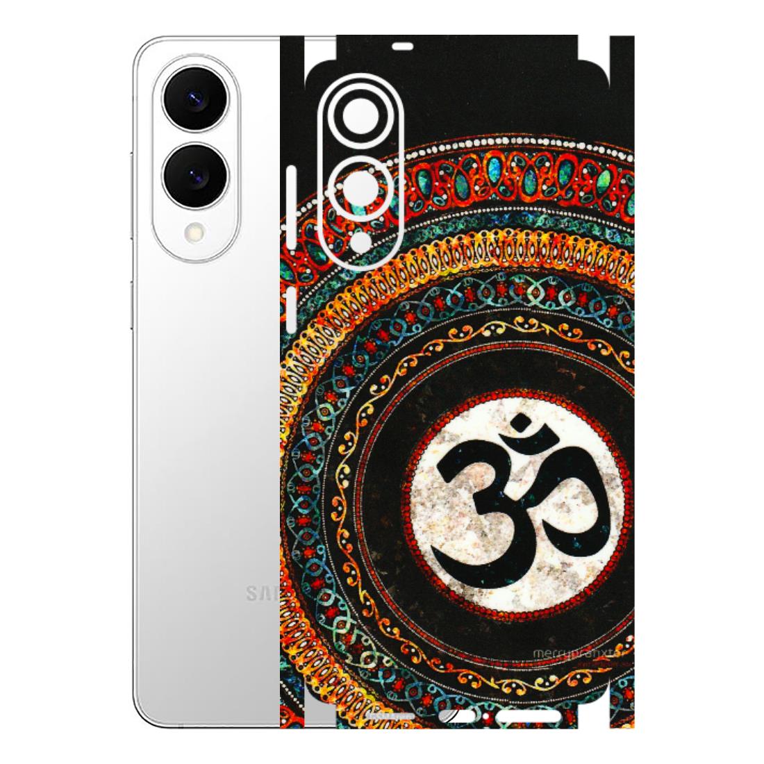 Samsung A/S Series Phone Skins (All Models) - Aum Chant Abstract - 3D Embossed Finish (L-42) Samsung Galaxy S25 Edge
