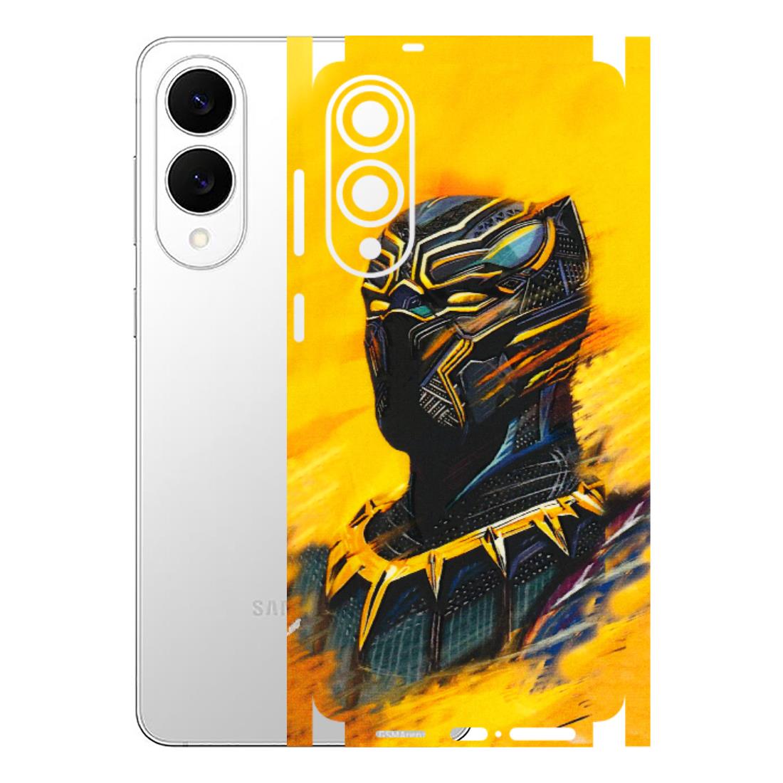 Samsung A/S Series Phone Skins (All Models) - Yellow Panther - 3D Embossed Finish (L-54) Samsung Galaxy S25 Edge