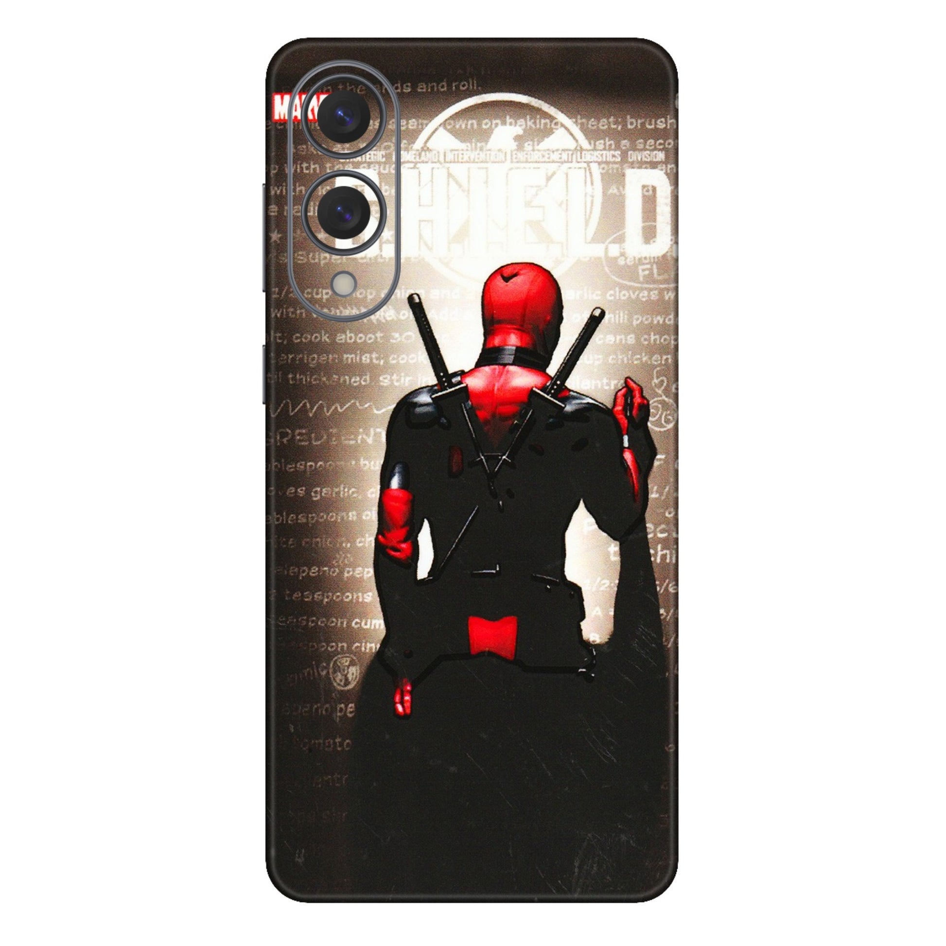 Samsung A/S Series Phone Skins (All Models) - Deadpool - 3D Embossed Finish (L-56) Samsung Galaxy S25 Edge