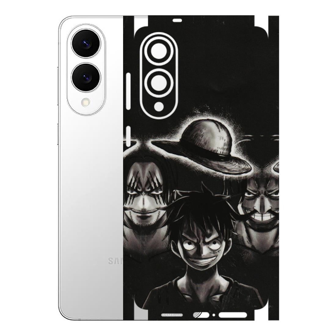 Samsung A/S Series Phone Skins (All Models) - Black Luffy Hat - 3D Embossed Finish (L-57) Samsung Galaxy S25 Edge
