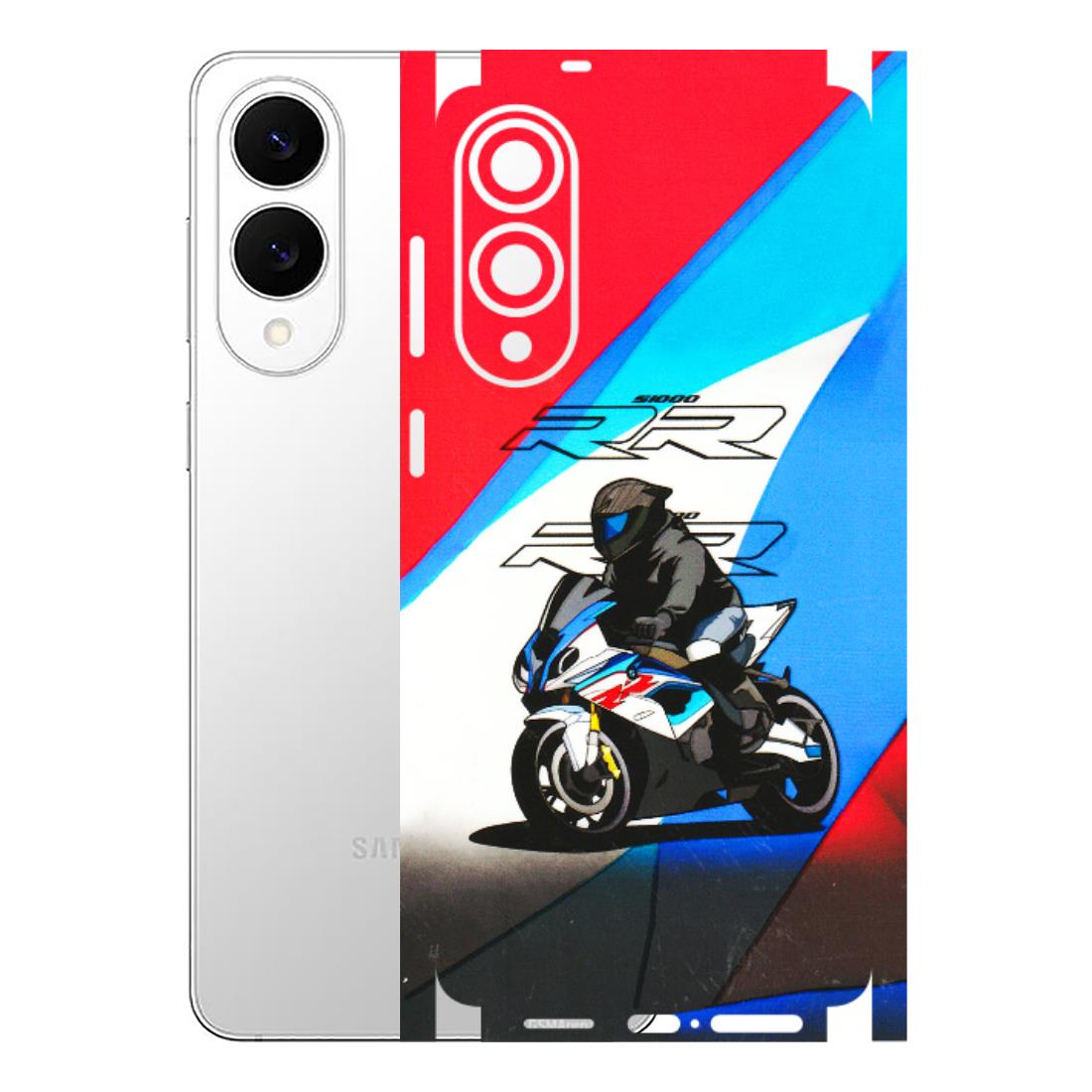 Samsung A/S Series Phone Skins (All Models) - Bikers Love - 3D Embossed Finish (L-58) Samsung Galaxy S25 Edge