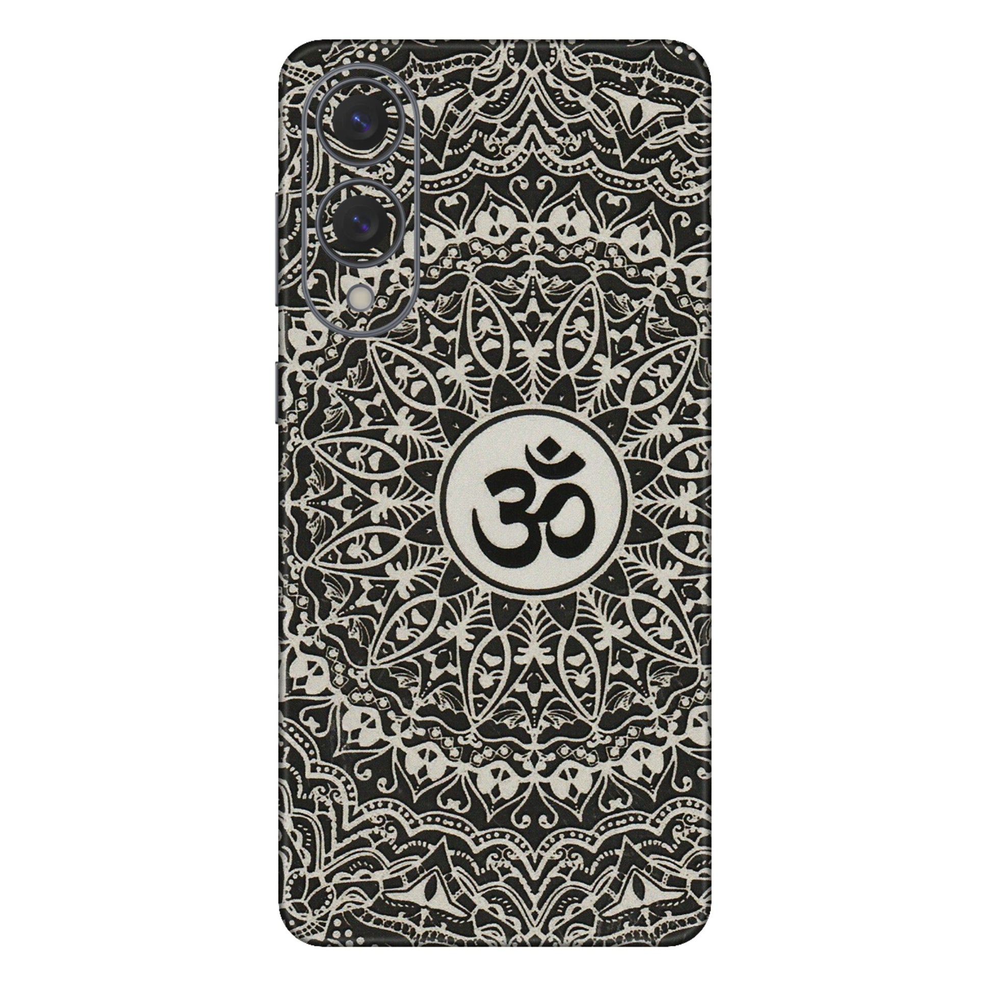 Samsung A/S Series Phone Skins (All Models) - Aum Elegant Mandala - 3D Embossed Finish (L-62) Samsung Galaxy S25 Edge