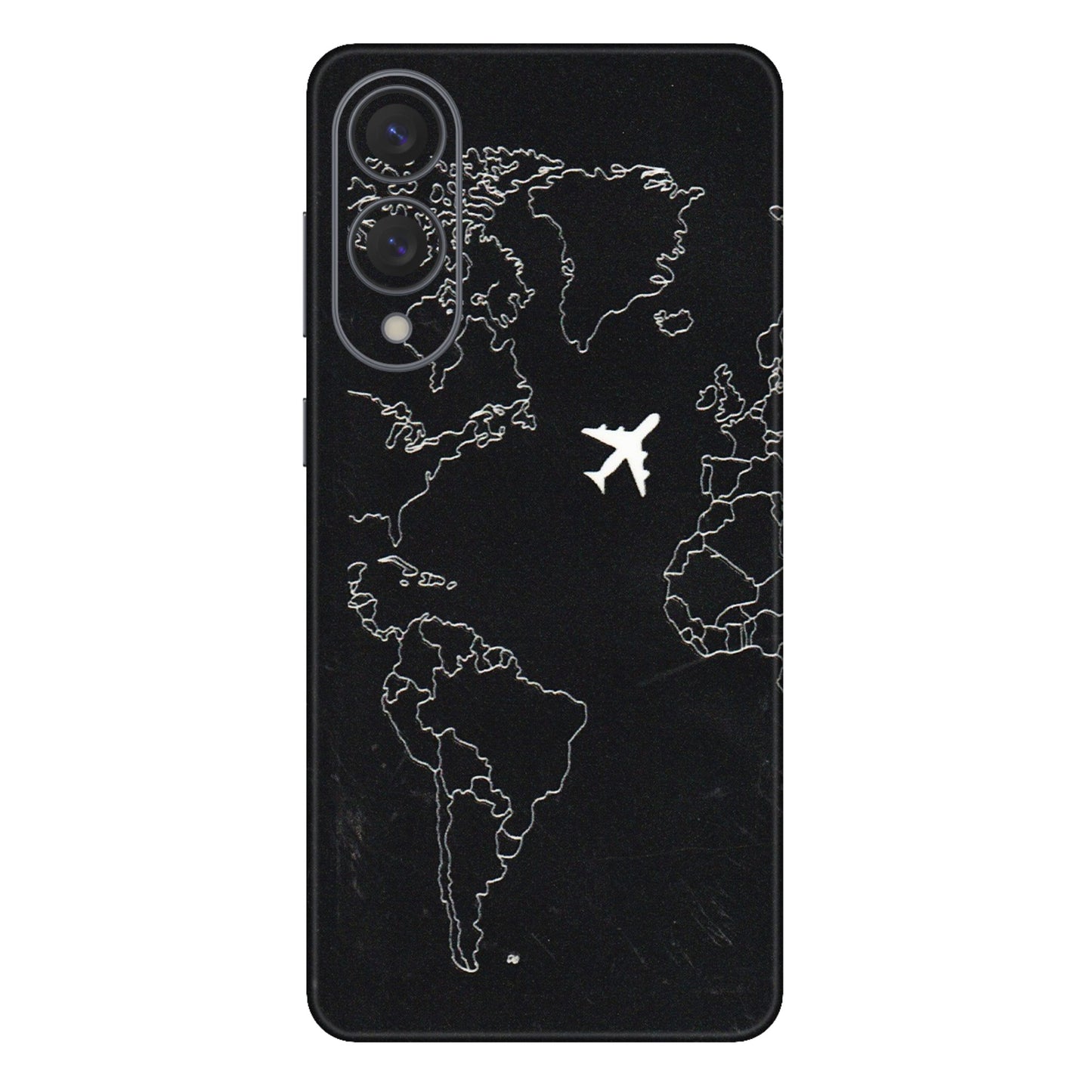 Samsung A/S Series Phone Skins (All Models) - Never Ending Travel - 3D Embossed Finish (L-79) Samsung Galaxy S25 Edge