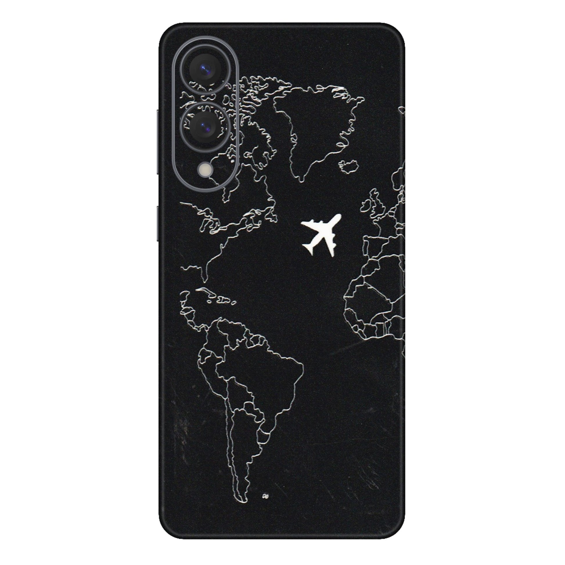 Samsung A/S Series Phone Skins (All Models) - Never Ending Travel - 3D Embossed Finish (L-79) Samsung Galaxy S25 Edge