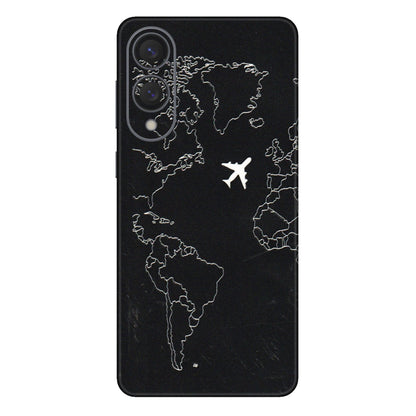 Samsung A/S Series Phone Skins (All Models) - Never Ending Travel - 3D Embossed Finish (L-79) Samsung Galaxy S25 Edge