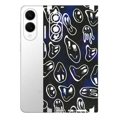Samsung A/S Series Phone Skins (All Models) - Distorted Smileys - 3D Embossed Finish (L-92) Samsung Galaxy S25 Edge