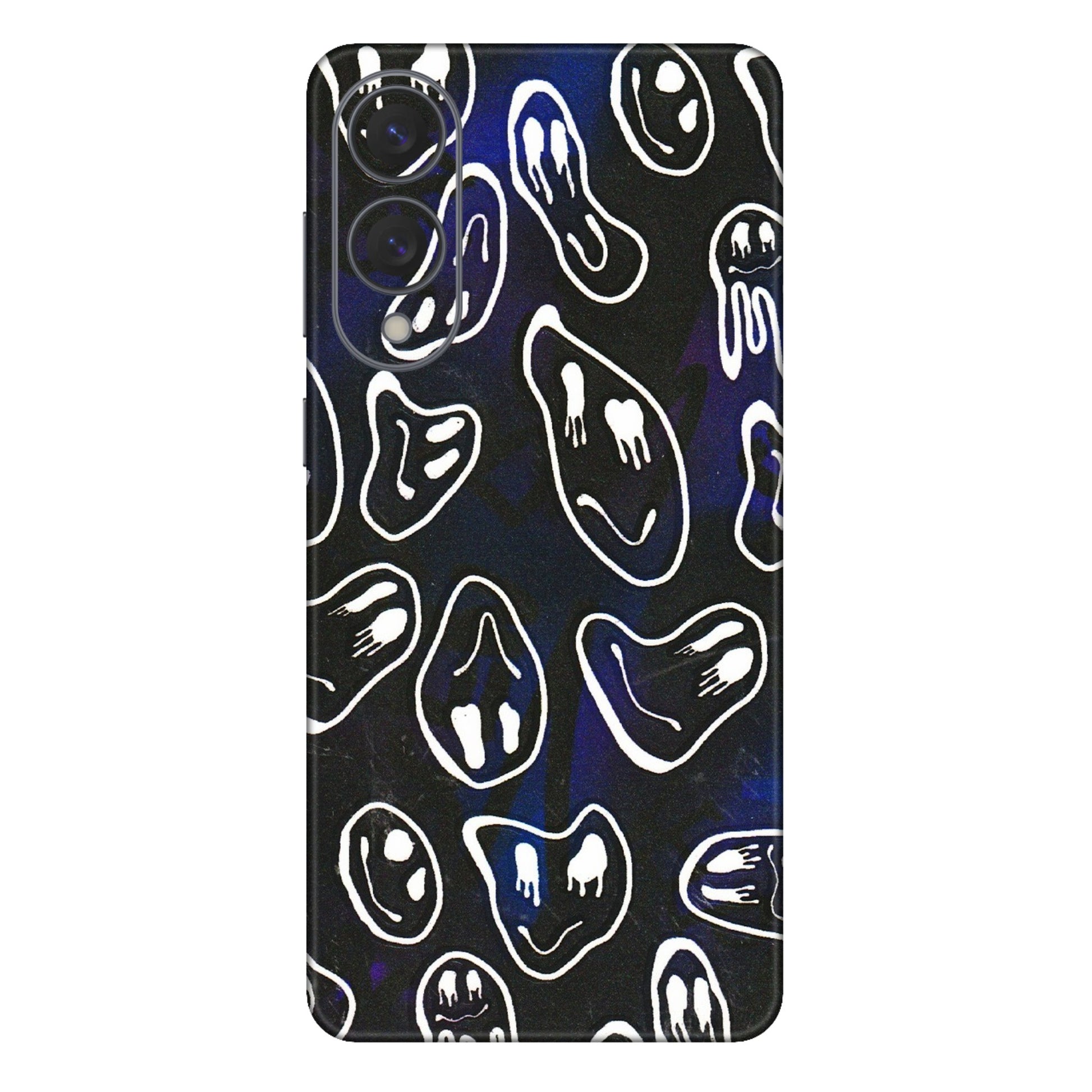 Samsung A/S Series Phone Skins (All Models) - Distorted Smileys - 3D Embossed Finish (L-92) Samsung Galaxy S25 Edge