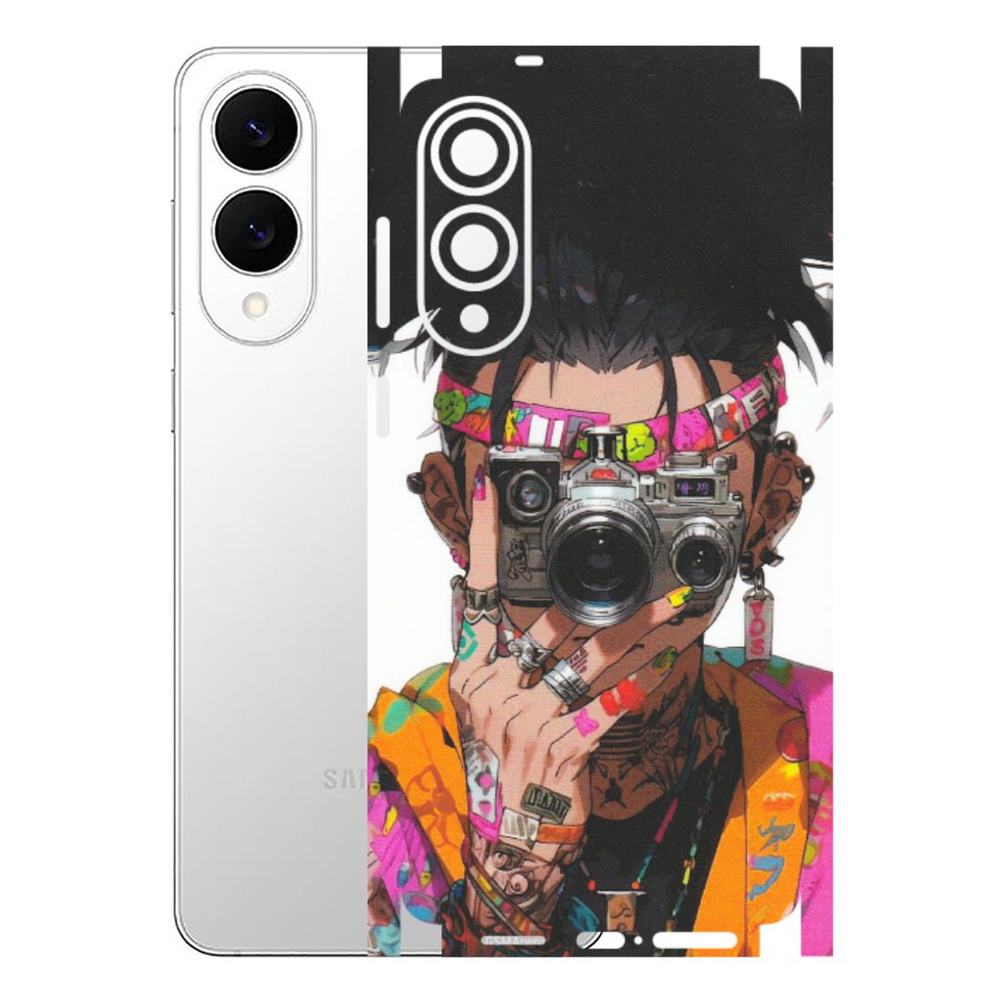 Samsung A/S Series Phone Skins (All Models) - Camera Lover Girl - Matte Finish (M-09) Samsung Galaxy S25 Edge