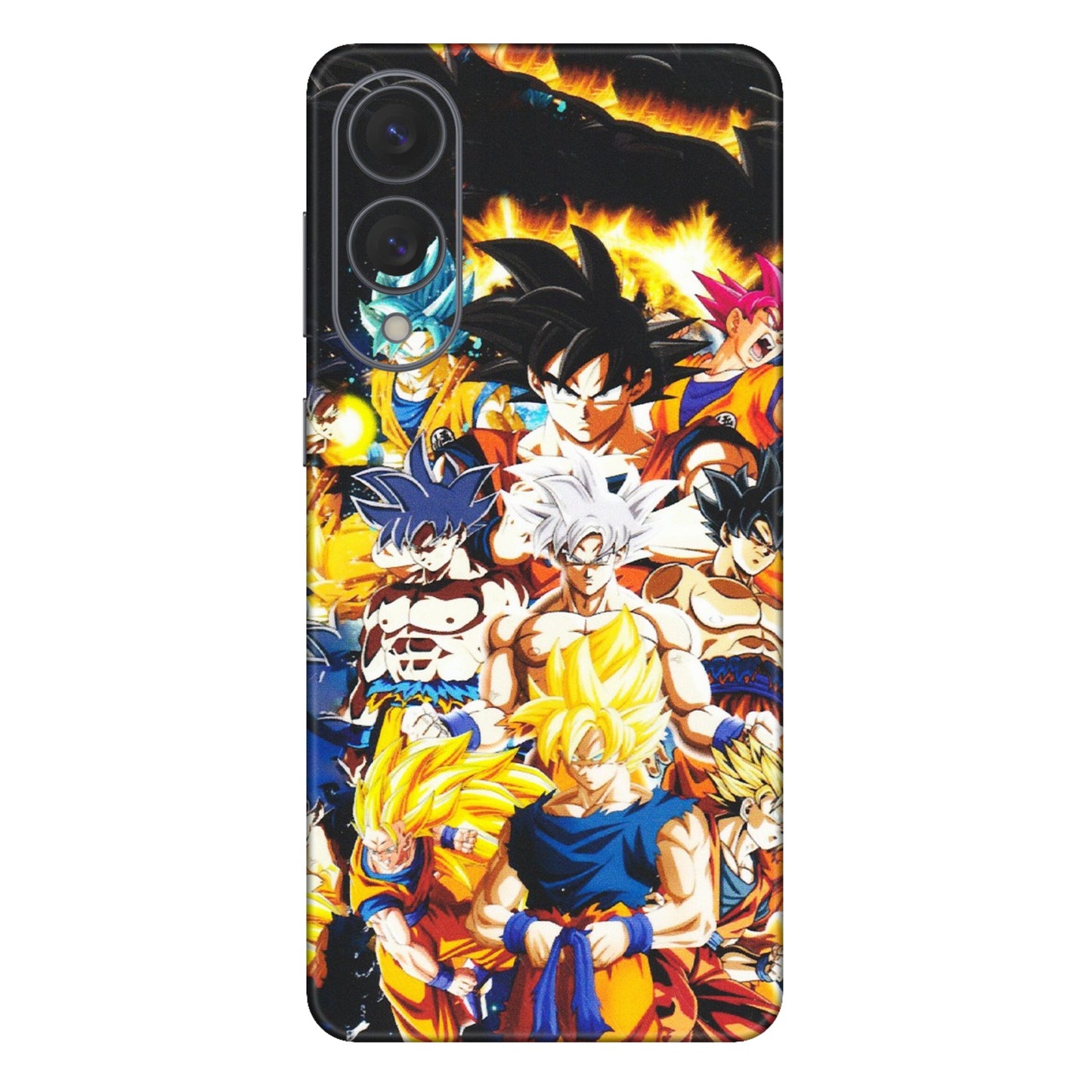 Samsung A/S Series Phone Skins (All Models) - Ultimate Dragon Ball Z - Matte Finish (M-100) Samsung Galaxy S25 Edge