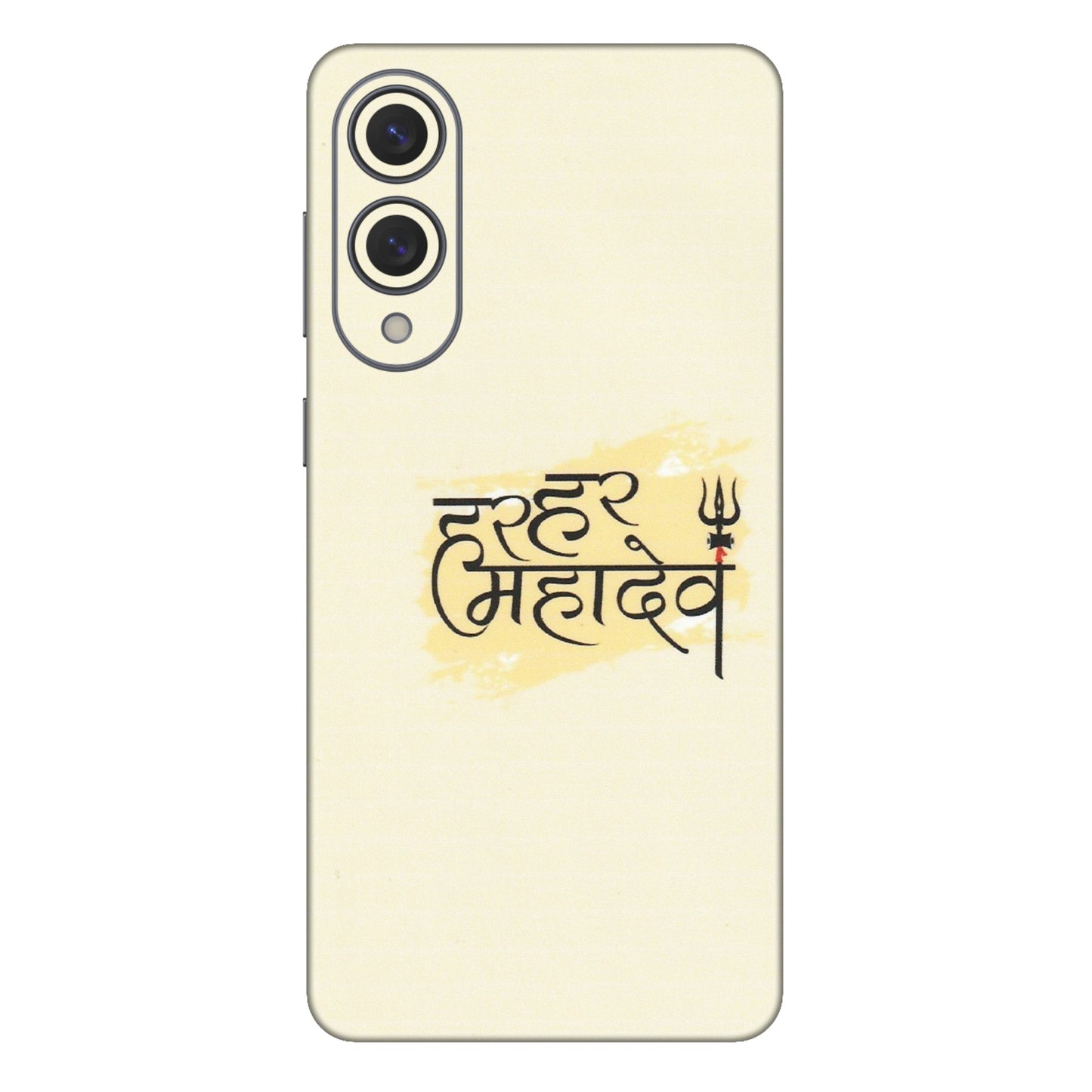 Samsung A/S Series Phone Skins (All Models) - Har Har Mahadev - Matte Finish (M-10) Samsung Galaxy S25 Edge