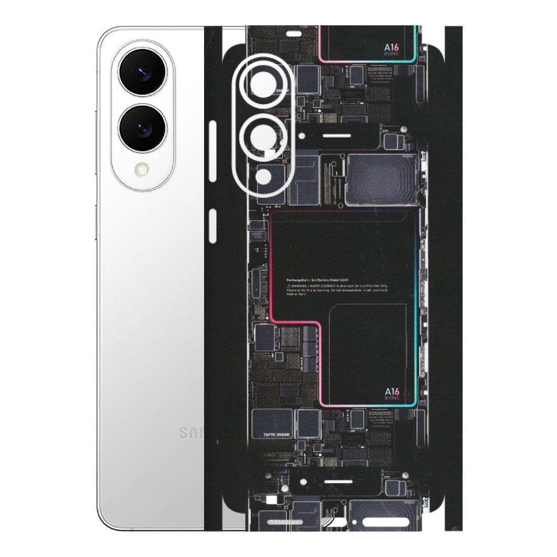 Samsung A/S Series Phone Skins (All Models) - Motherboard Circuit Layout - Matte Finish (M-117) Samsung Galaxy S25 Edge
