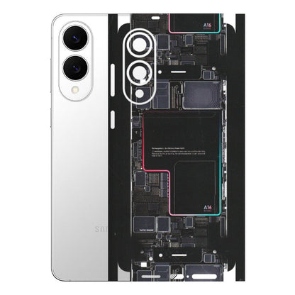Samsung A/S Series Phone Skins (All Models) - Motherboard Circuit Layout - Matte Finish (M-117) Samsung Galaxy S25 Edge