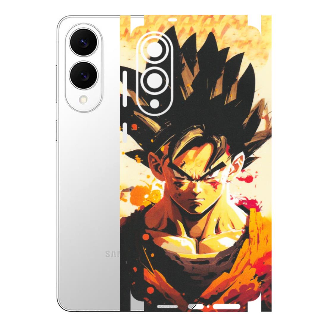Samsung A/S Series Phone Skins (All Models) - Angry Goku - Matte Finish (M-12) Samsung Galaxy S25 Edge