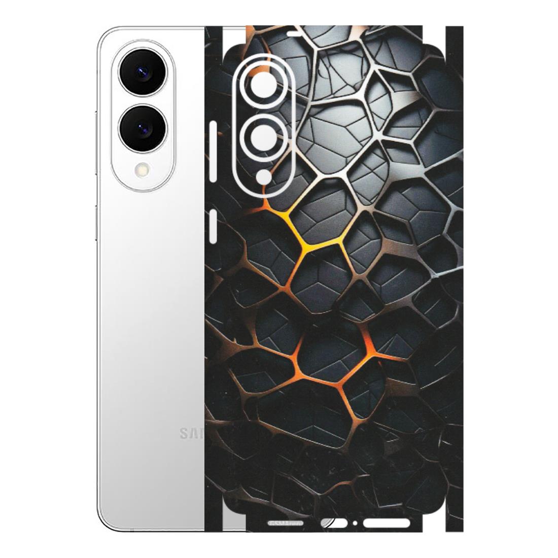 Samsung A/S Series Phone Skins (All Models) - New Abstract Graphite Tiles - Matte Finish (M-130) Samsung Galaxy S25 Edge