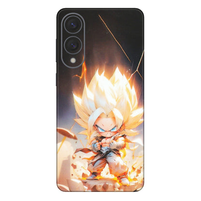Samsung A/S Series Phone Skins (All Models) - Goku Dragon Cute Anime - Matte Finish (M-131) Samsung Galaxy S25 Edge
