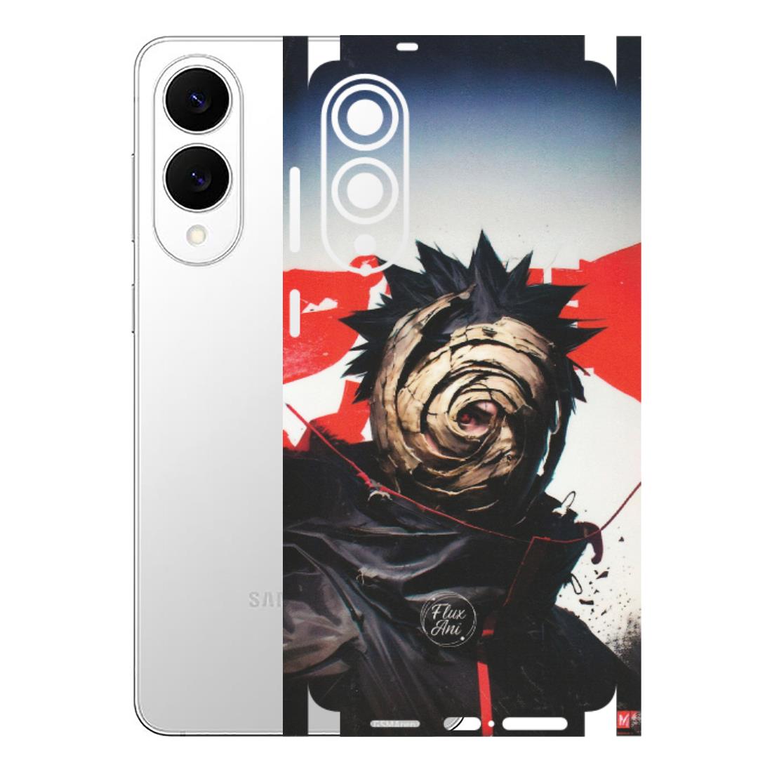 Samsung A/S Series Phone Skins (All Models) - Obito Uchiha Cool Anime - Matte Finish (M-134) Samsung Galaxy S25 Edge
