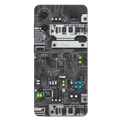 Samsung A/S Series Phone Skins (All Models) - Motherboard Internals - Matte Finish (M-135) Samsung Galaxy S25 Edge