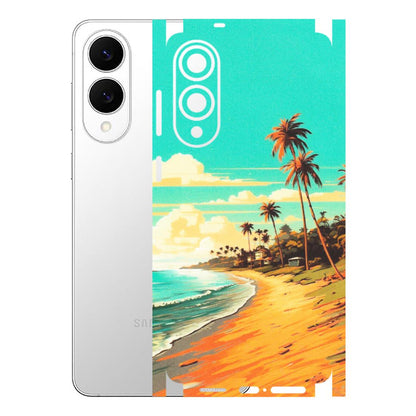 Samsung A/S Series Phone Skins (All Models) - Miami Beach - Matte Finish (M-136) Samsung Galaxy S25 Edge