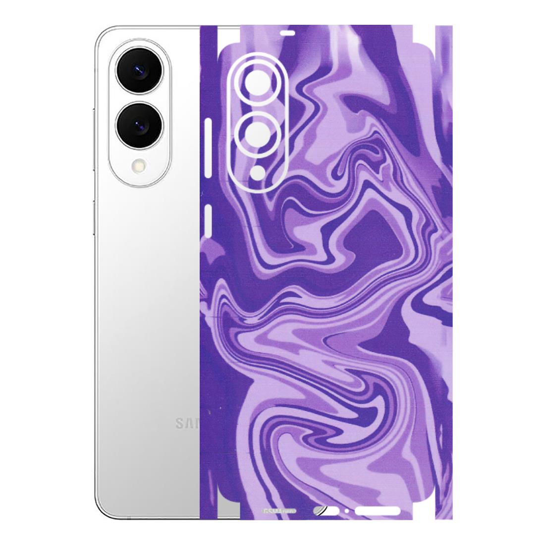 Samsung A/S Series Phone Skins (All Models) - Hazy Purple Nights - Matte Finish (M-14) Samsung Galaxy S25 Edge