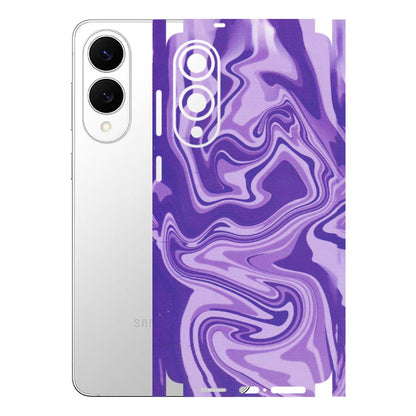 Samsung A/S Series Phone Skins (All Models) - Hazy Purple Nights - Matte Finish (M-14) Samsung Galaxy S25 Edge