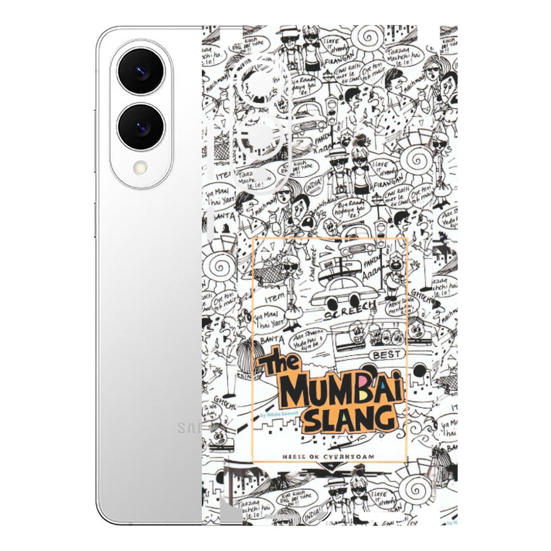 Samsung A/S Series Phone Skins (All Models) - The Mumbai Slang - Matte Finish (M-142) Samsung Galaxy S25 Edge