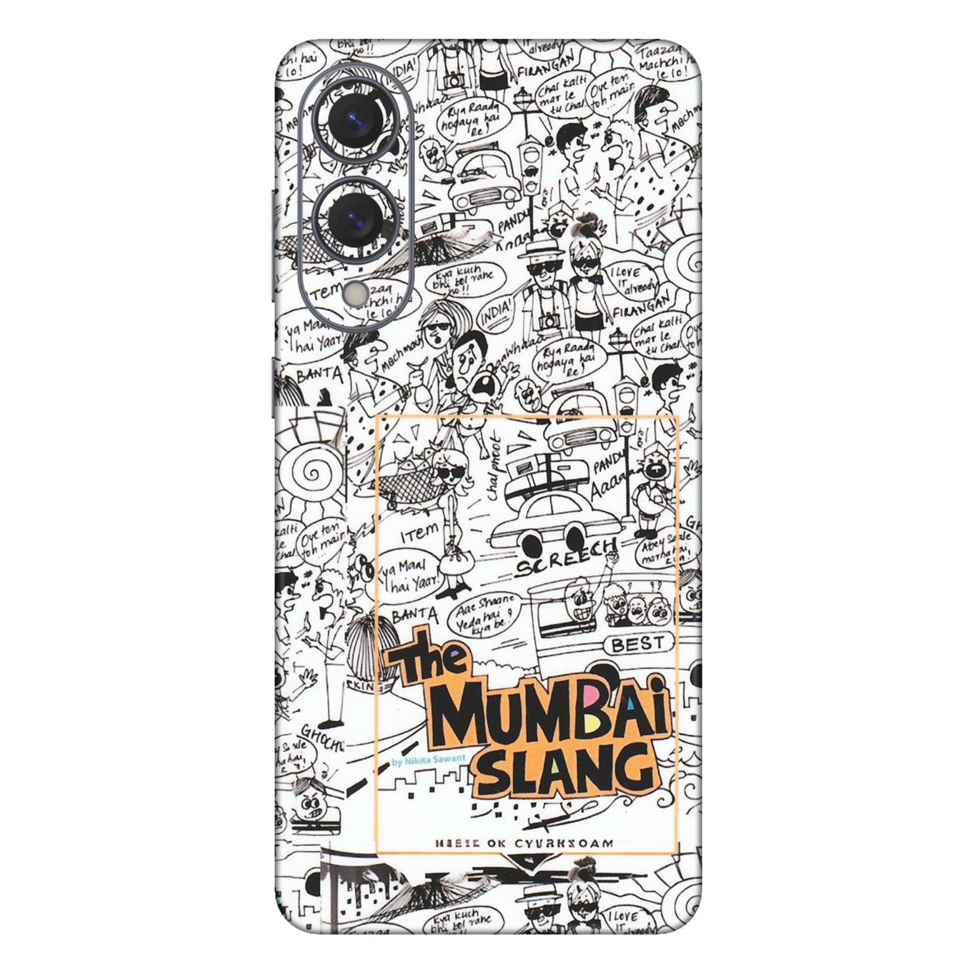 Samsung A/S Series Phone Skins (All Models) - The Mumbai Slang - Matte Finish (M-142) Samsung Galaxy S25 Edge