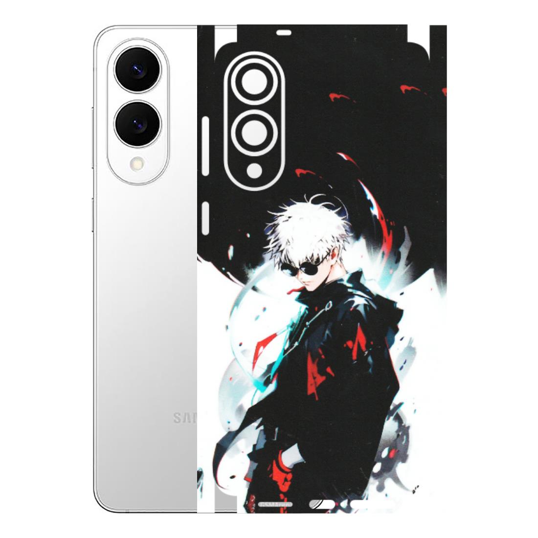 Samsung A/S Series Phone Skins (All Models) - Gojo Powerful Charater Kaisen Anime - Matte Finish (M-144) Samsung Galaxy S25 Edge