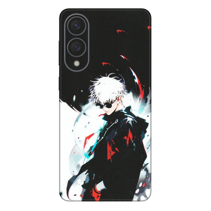 Samsung A/S Series Phone Skins (All Models) - Gojo Powerful Charater Kaisen Anime - Matte Finish (M-144) Samsung Galaxy S25 Edge
