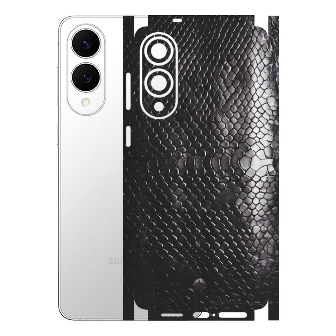 Samsung A/S Series Phone Skins (All Models) - Black Snack Leather - Matte Finish (M-147) Samsung Galaxy S25 Edge