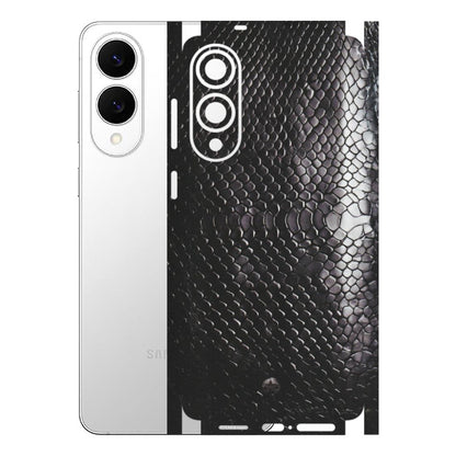 Samsung A/S Series Phone Skins (All Models) - Black Snack Leather - Matte Finish (M-147) Samsung Galaxy S25 Edge