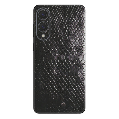 Samsung A/S Series Phone Skins (All Models) - Black Snack Leather - Matte Finish (M-147) Samsung Galaxy S25 Edge