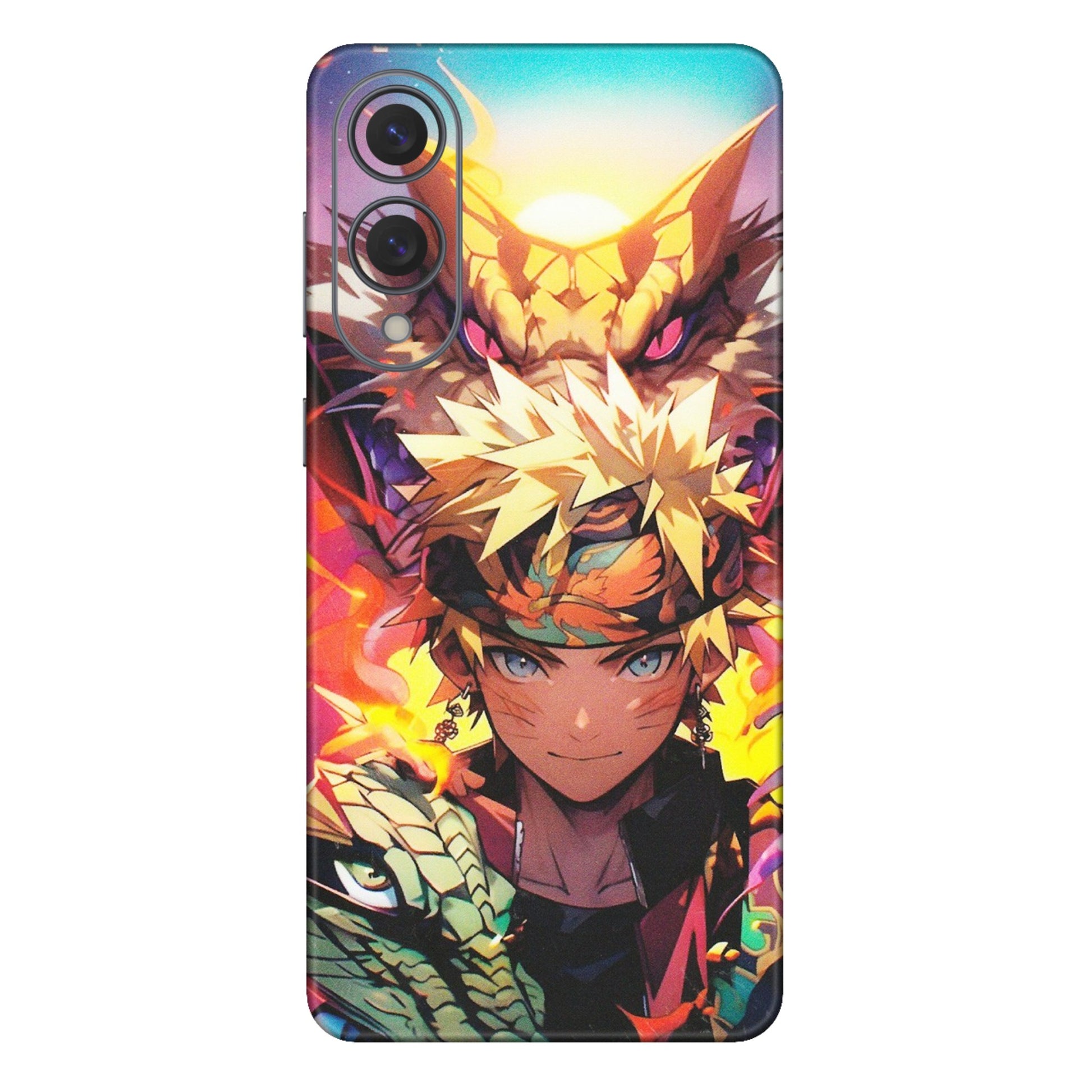 Samsung A/S Series Phone Skins (All Models) - Angry Naruto Anime - Matte Finish (M-148) Samsung Galaxy S25 Edge