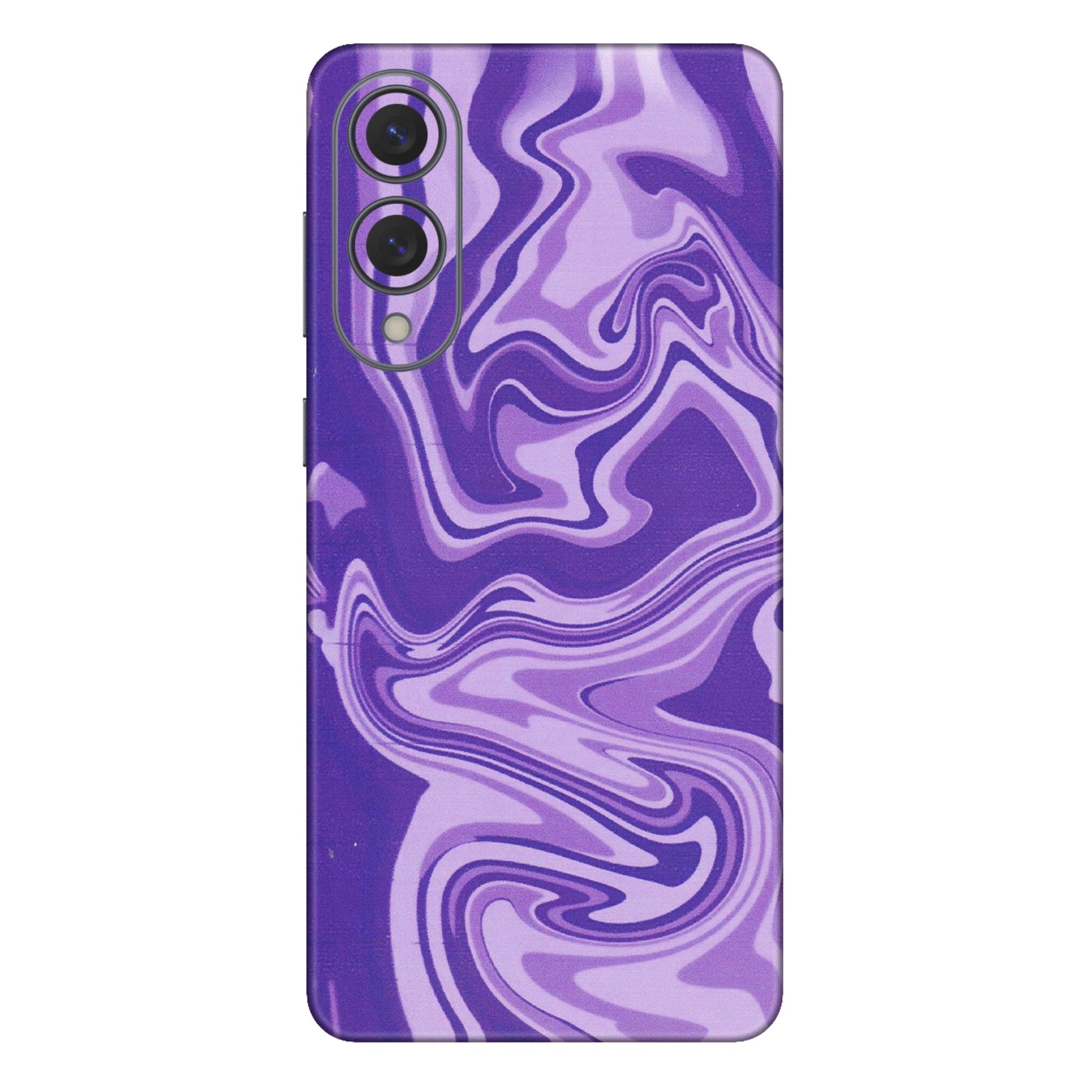 Samsung A/S Series Phone Skins (All Models) - Hazy Purple Nights - Matte Finish (M-14) Samsung Galaxy S25 Edge