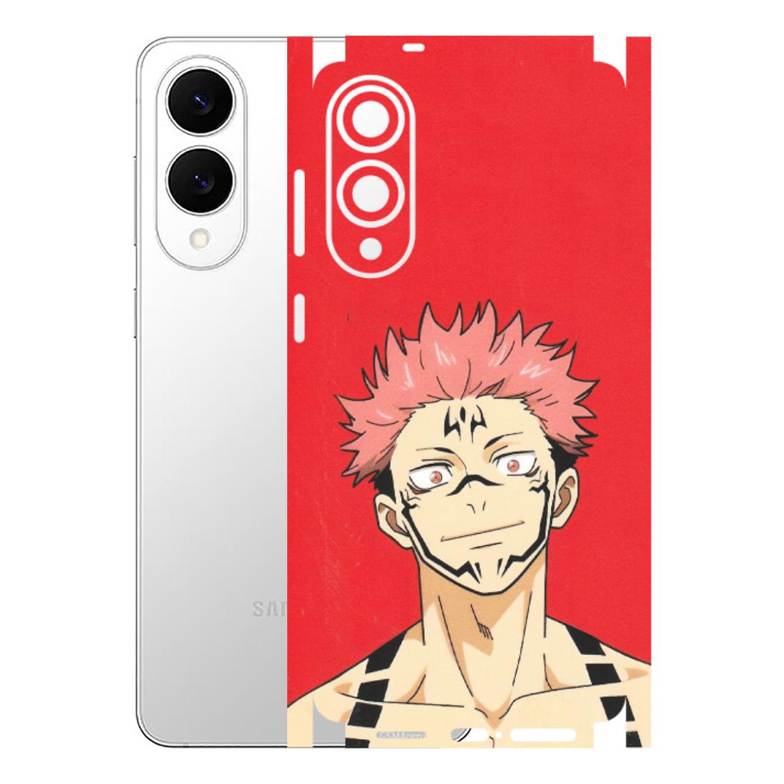 Samsung A/S Series Phone Skins (All Models) - Ryomen Sukuna Fun Anime - Matte Finish (M-153) Samsung Galaxy S25 Edge