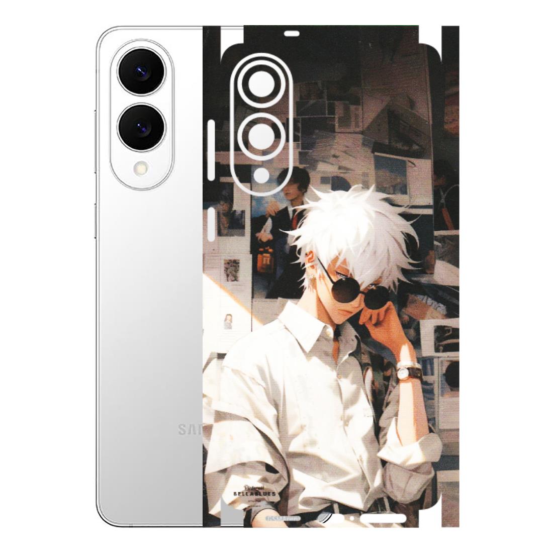 Samsung A/S Series Phone Skins (All Models) - Gojo Satoru Jujustu Kaisen Anime - Matte Finish (M-156) Samsung Galaxy S25 Edge