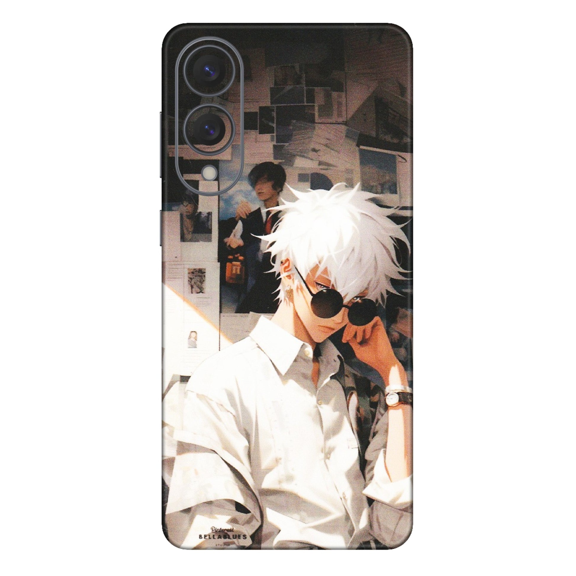 Samsung A/S Series Phone Skins (All Models) - Gojo Satoru Jujustu Kaisen Anime - Matte Finish (M-156) Samsung Galaxy S25 Edge