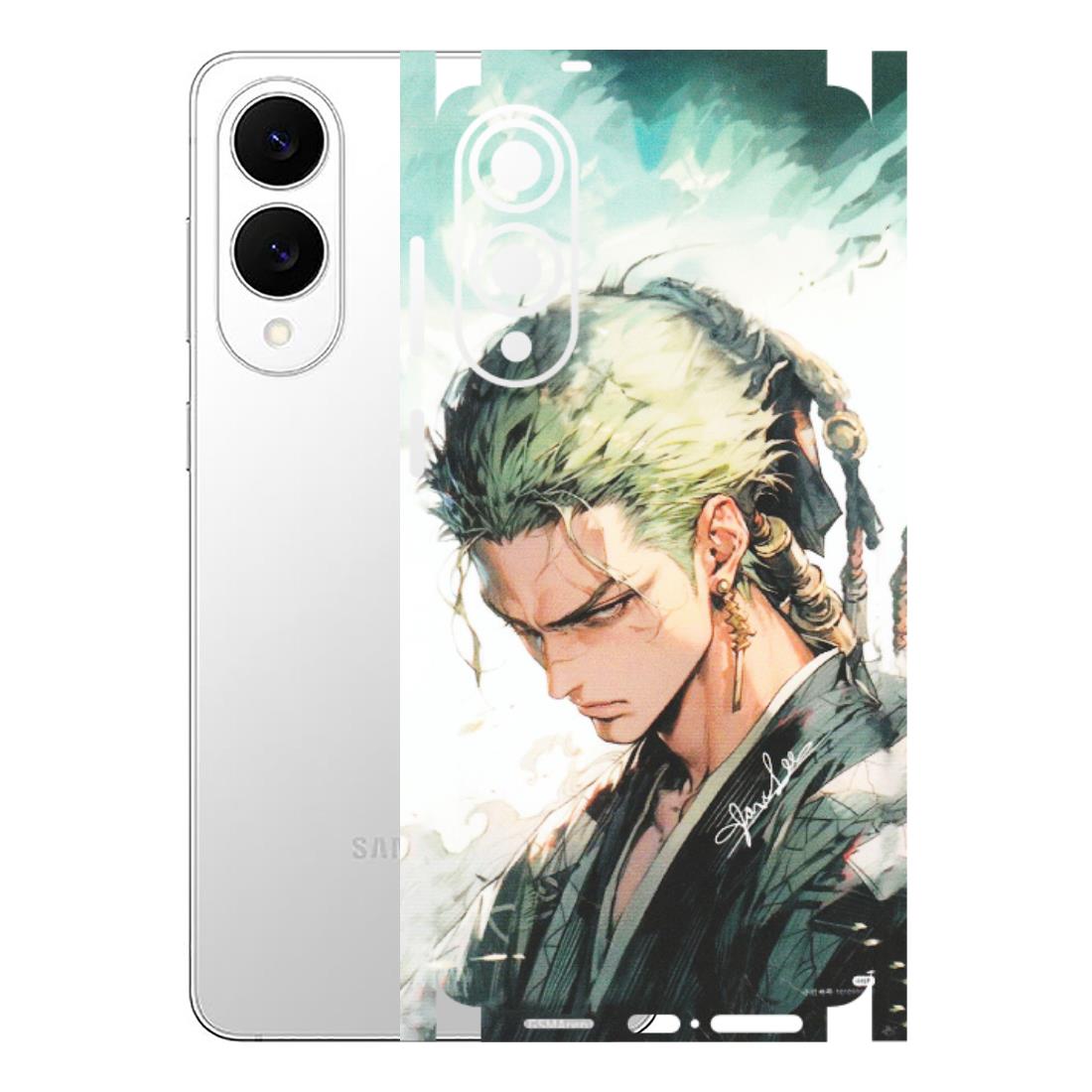 Samsung A/S Series Phone Skins (All Models) - Pirate Hunter One Piece Anime - Matte Finish (M-157) Samsung Galaxy S25 Edge
