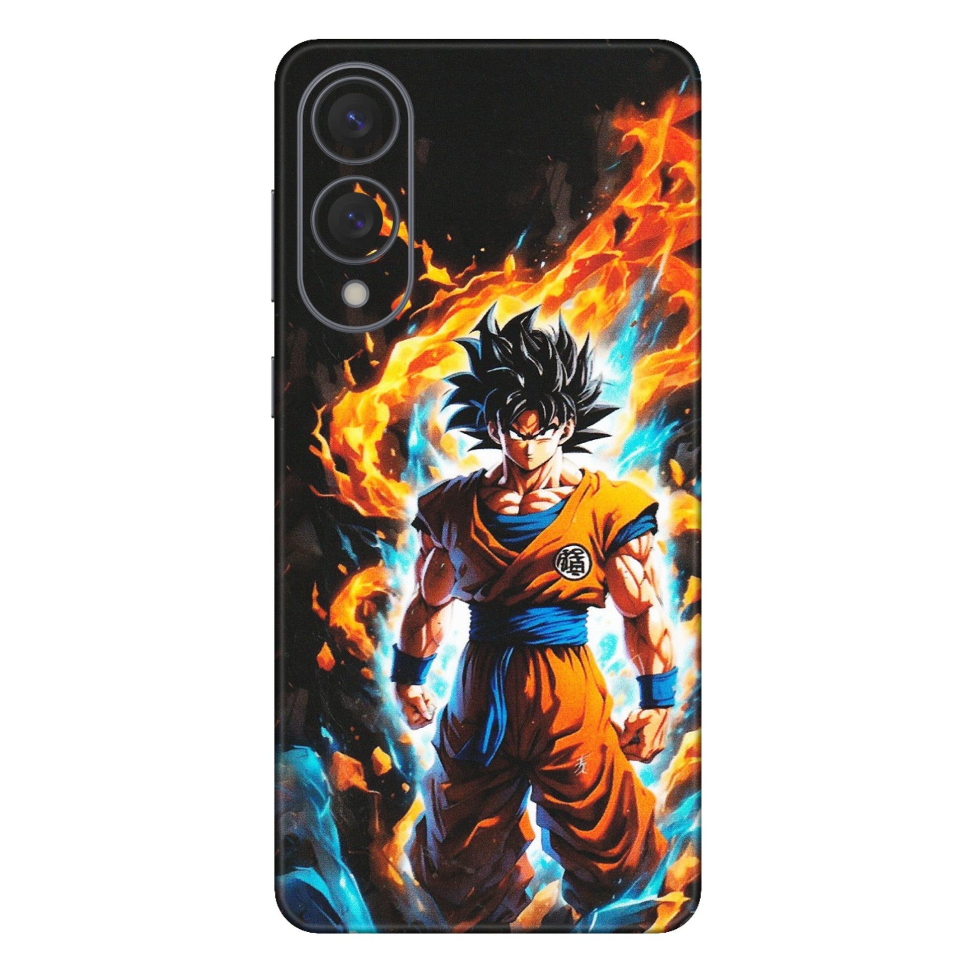 Samsung A/S Series Phone Skins (All Models) - Goku Transformation Anime - Matte Finish (M-159) Samsung Galaxy S25 Edge