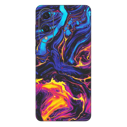 Samsung A/S Series Phone Skins (All Models) - Abstract Paint Classy - Matte Finish (M-15) Samsung Galaxy S25 Edge
