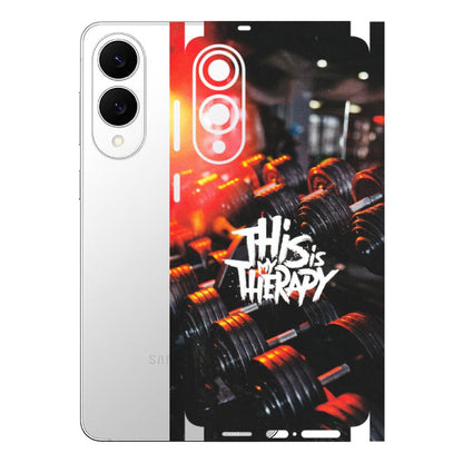 Samsung A/S Series Phone Skins (All Models) - GYM Lover Therapy - Matte Finish (M-160) Samsung Galaxy S25 Edge