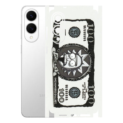 Samsung A/S Series Phone Skins (All Models) - Rick And Morty Hundred Dollar Anime - Matte Finish (M-161) Samsung Galaxy S25 Edge