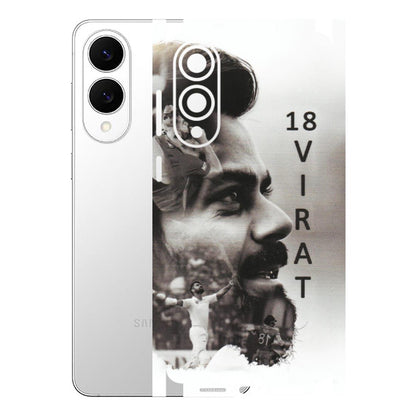 Samsung A/S Series Phone Skins (All Models) - Virat Kohli Cricketer - Matte Finish (M-163) Samsung Galaxy S25 Edge