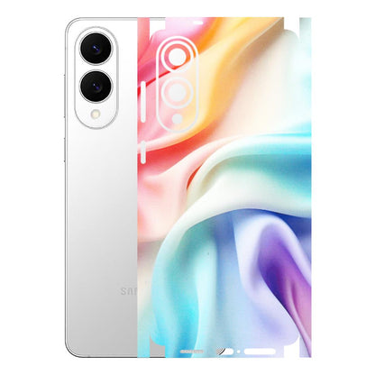 Samsung A/S Series Phone Skins (All Models) - Colourful Silk Cloth - Matte Finish (M-165) Samsung Galaxy S25 Edge