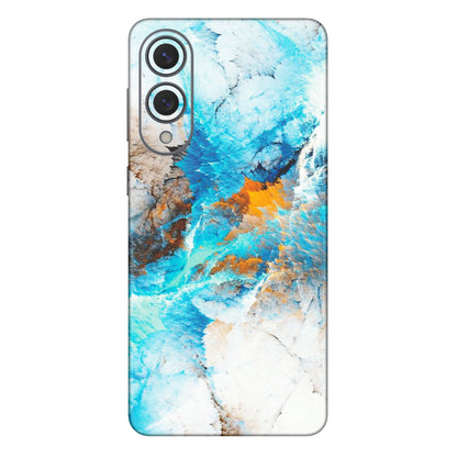 Samsung A/S Series Phone Skins (All Models) - Blue Waves Abstract - Matte Finish (M-19) Samsung Galaxy S25 Edge