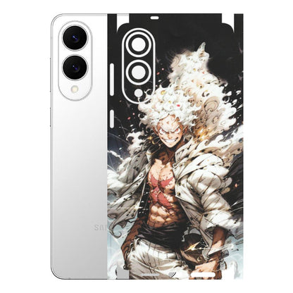Samsung A/S Series Phone Skins (All Models) - Anime Angry Classy Character - Matte Finish (M-34) Samsung Galaxy S25 Edge