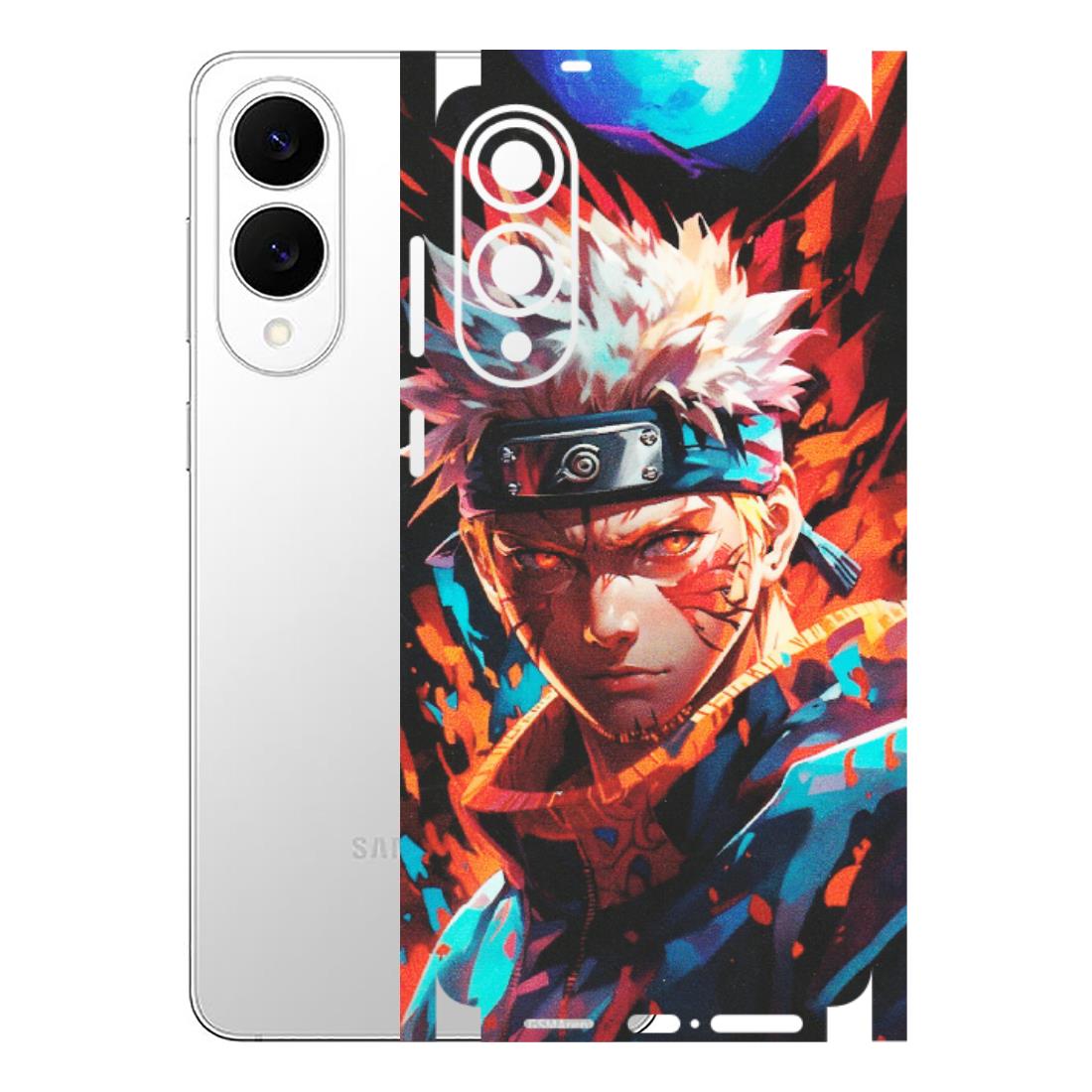 Samsung A/S Series Phone Skins (All Models) - Anime Ferocious Character - Matte Finish (M-44) Samsung Galaxy S25 Edge