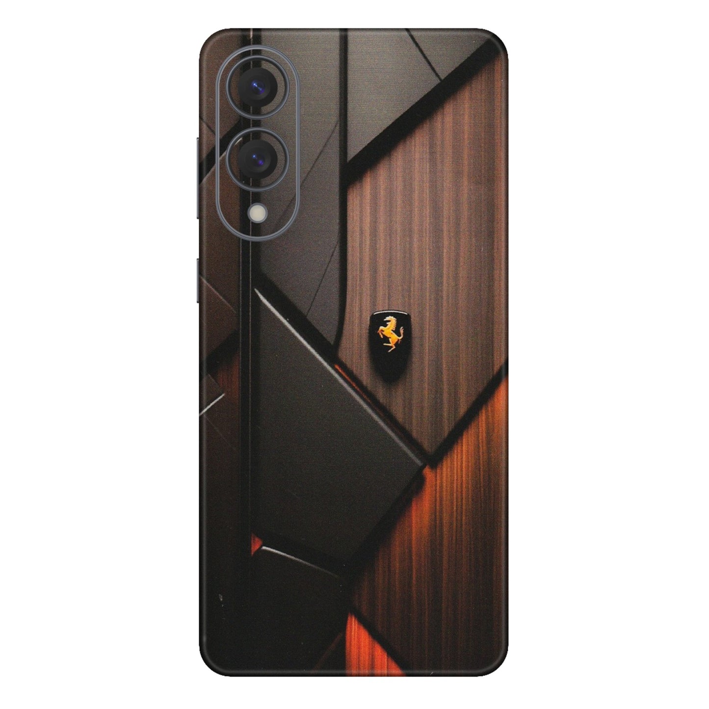 Samsung A/S Series Phone Skins (All Models) - Lambo Beauty Wood Pattern Sober - Matte Finish (M-51) Samsung Galaxy S25 Edge