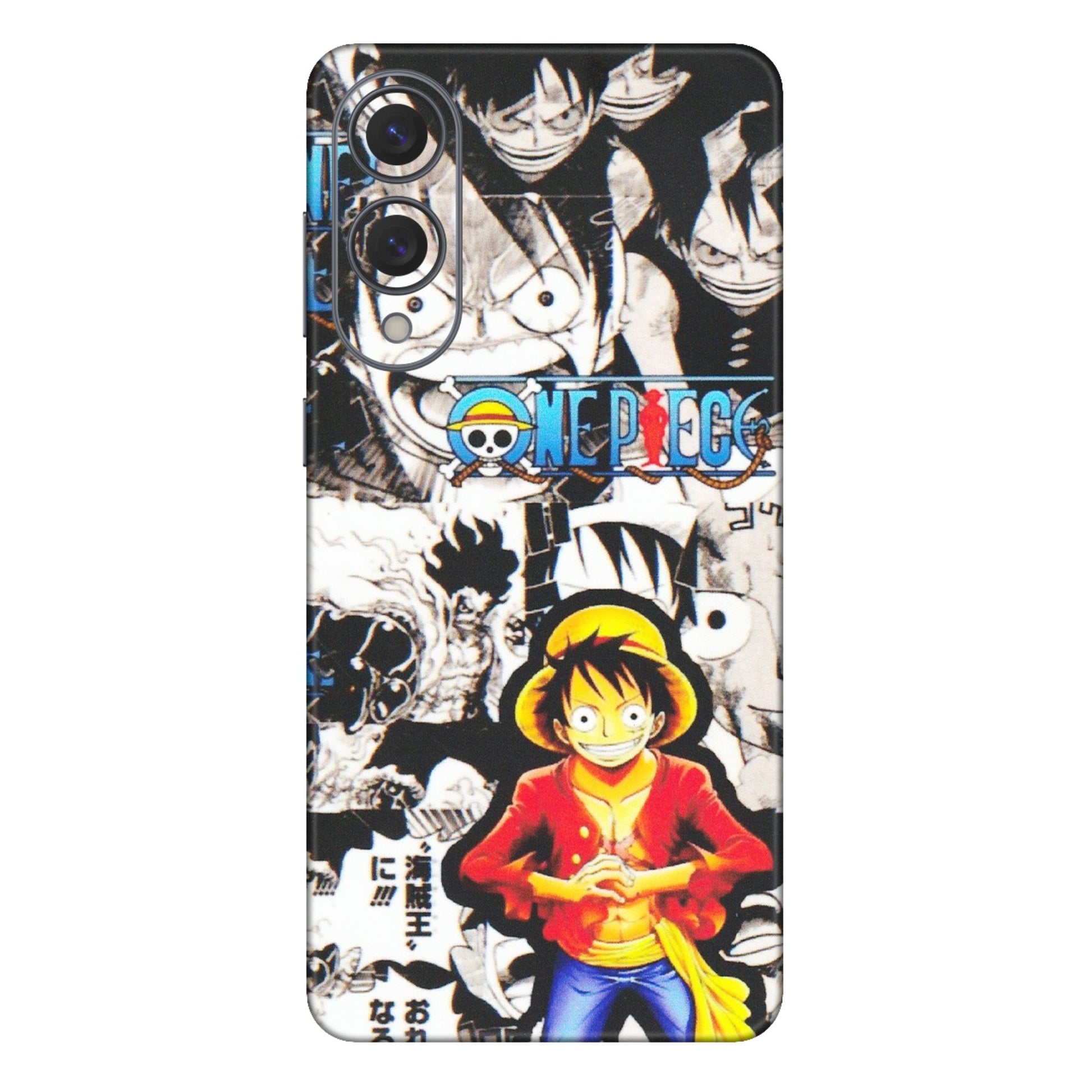 Samsung A/S Series Phone Skins (All Models) - One Piece B&W - Matte Finish (M-63) Samsung Galaxy S25 Edge